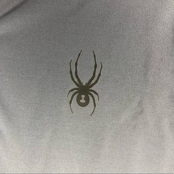 NWT SPYDER Men’s Prospect Pullover Ebony 1/4 Quarter Zip Medium - Picture 3 of 7